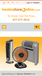 Mobile Screenshot of heaterstoreonline.com